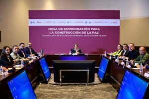 Mejora percepción de seguridad en el Estado de México, informan a Gobernadora Delfina Gómez