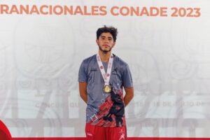 Es Axel Ruiz un campeón constante de la jabalina en los paranacionales