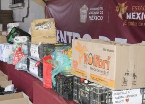 Gracias a la generosidad del pueblo mexiquense han llegado 470 toneladas de ayuda humanitaria al estado de Guerrero