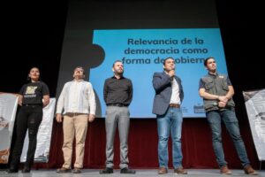 Instituto Sonorense de la Juventud e Instituto Estatal Electoral y de Participación Ciudadana llevan “Mi Primer Voto” a estudiantes de CONALEP