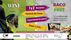 WINE & DRESSAGE, by Baco Fest 3a. edición: Una experiencia única de vino y pasión ecuestre