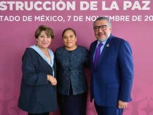 Estrategia de seguridad de la Gobernadora Delfina Gómez Álvarez reduce 45% los robos al transporte de carga en Nextlalpan