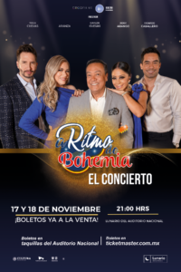 Carlos Cuevas y otras voces se presentarán “A Ritmo de Bohemia” en el Lunario del Auditorio Nacional