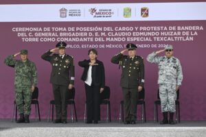 Mando Especial Texcaltitlán fortalecerá las acciones en materia de seguridad en el sur del EdoMéx: Delfina Gómez