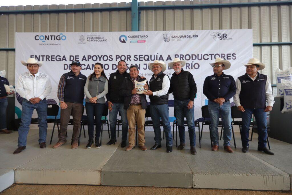 SEDEA apoya a familias del campo en San Juan del Río