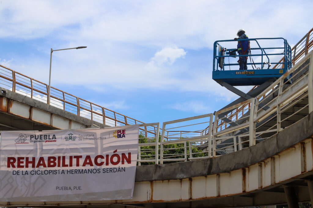 Puebla rehabilita espacios para fomentar movilidad no motorizada