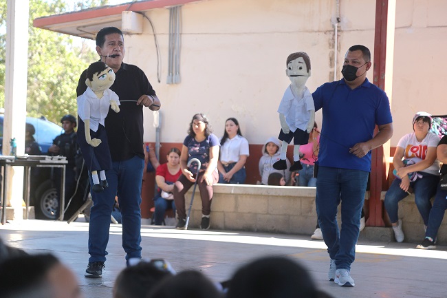 SSP Sinaloa imparte dinámicas de prevención en escuelas
