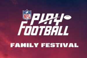 NFL Celebrates Youth and High School Football at 2024 Play Football Family Festival During Super Bowl LVIII