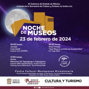 Preparan Noche de Museos en Texcoco