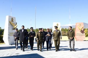 Gobernadora Delfina Gómez instala la Mesa de Coordinación para la Construcción de la Paz en el municipio de Rayón y reconoce al Ejército Mexicano en su 111 Aniversario