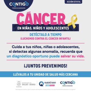 Querétaro fortalece detección de cáncer infantil