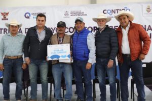 Apoya SEDEA a ganaderos de Tequisquiapan con forraje