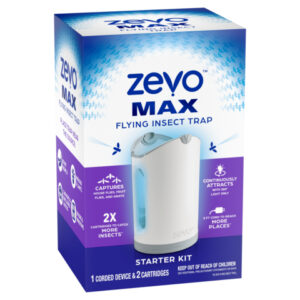 Bugs Be Gone! with the new Zevo Max Flying Insect Trap