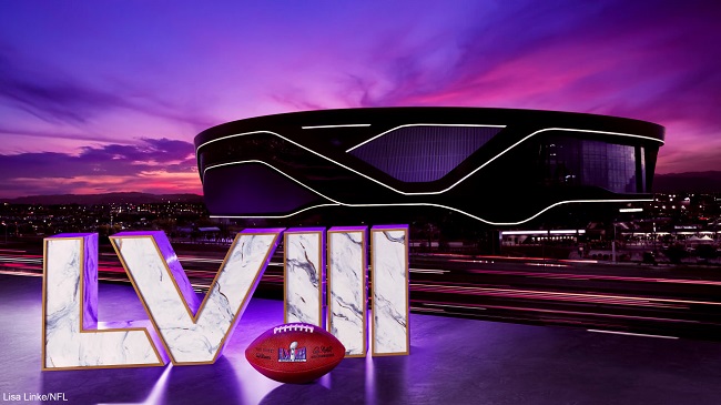 NFL Media Live On-Location for Super Bowl LVIII