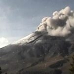 : calidad aire ceniza Popocatépetl