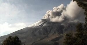 : calidad aire ceniza Popocatépetl
