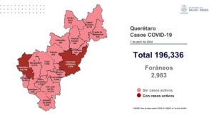 Querétaro registra pacientes COVI-19